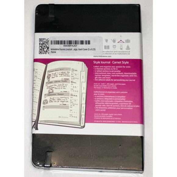 Moleskine Style Journal (5 x 8.25) - Picture 4 of 4